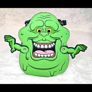 Loungefly Ghostbusters Slimer Convertible Mini Backpack